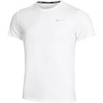 Camisetas blancas de running Nike Miler talla XL para hombre 