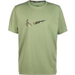 Camisetas verdes de running Nike Miler talla XL para hombre 