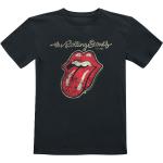 Camiseta de The Rolling Stones - Metal-Kids - Classic Tongue - 92 164 - para niñas & niños - Negro