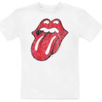 Camiseta de The Rolling Stones - Metal-Kids - Tongue - 164 - para niñas & niños - Blanco