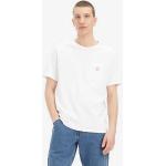 Camisetas blancas de algodón de manga corta manga corta con cuello redondo LEVI´S talla XL para hombre 