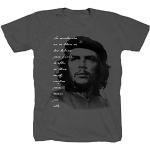Camiseta del Che Guevara Cuba Revolution Revolucionario socialista Fidel Castro, color gris gris oscuro M