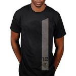 Camiseta ‘Distrito 12’ oficial de Los Juegos del Hambre para adulto Negro negro Medium