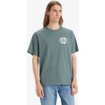 Camisetas estampada verdes de algodón manga larga LEVI´S talla L para hombre 