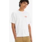 Camisetas estampada blancas de algodón vintage de punto LEVI´S talla S para hombre 