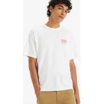 Camisetas estampada blancas de algodón vintage de punto LEVI´S talla XL para hombre 