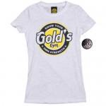 Camiseta Gold Gym Ladies Blanca Talla M Gold Gym