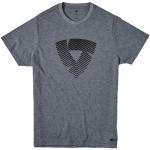 Camisetas grises de algodón de algodón  talla S para hombre 