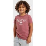 Camisetas lila de poliester de algodón infantiles LEVI´S 6 años 