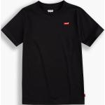 Camisetas negras de algodón de algodón infantiles con logo LEVI´S 8 años 
