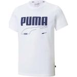 Camisetas de algodón de algodón infantiles informales Puma 8 años 