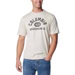 Camisetas orgánicas de algodón de algodón  informales con logo Columbia talla L de materiales sostenibles para hombre 