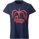 Camisetas de manga corta Stranger Things manga corta con cuello redondo talla L para mujer 