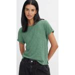 Camisetas verdes de algodón de manga corta manga corta con cuello redondo LEVI´S talla M para mujer 