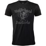 Camisetas negras de algodón de manga corta Motörhead manga corta talla M para hombre 