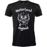Camisetas negras de algodón de manga corta Motörhead manga corta talla XL para hombre 