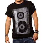Camiseta Musica Hombre - Caseta - Negro XXL