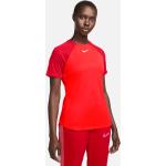 Camisetas deportivas rojas Nike Academy talla XL para mujer 