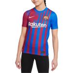 Camiseta Nike FC Barcelona 2021/22 Stadium Home Big Kids Soccer Jersey Talla XS