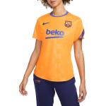Equipaciones Barcelona naranja rebajadas Barcelona FC Nike talla XS para mujer 
