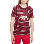 Camiseta Nike Liverpool FC Big Kids Pre-Match Short-Sleeve Soccer Top Talla S