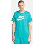Camisetas deportivas turquesas Nike Sportwear para hombre 