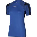 Camisetas deportivas azules Nike Strike talla XS para mujer 