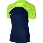 Camiseta Nike Strike 23 Azul Marino y Amarillo Fluorescente para Mujeres - DR2278-452 - Taille M