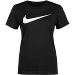 Camisetas deportivas negras Nike talla XS para mujer 