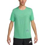 Camisetas verdes de running rebajadas Nike Rise 365 talla L para hombre 