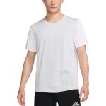 Camisetas blancas de running Nike Rise 365 talla XL para hombre 