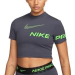 Camisetas grises de fitness Nike talla M para mujer 