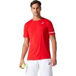 Camisetas deportivas rojas Clásico Asics Classic talla XL para hombre 