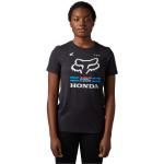 §Camiseta para Mujer FOX X Honda SS Negra§