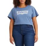 Camisetas azules de manga corta tallas grandes monocromáticas zebra LEVI´S Sunset talla L para mujer 