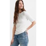 Camisetas blancas de algodón de algodón  rebajadas de punto LEVI´S con lazo talla XS para mujer 