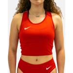 Camisetas deportivas rojas sin mangas Nike talla XS para mujer 