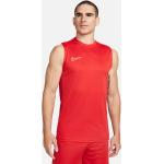 Equipaciones rojas de fútbol sin mangas Nike Academy talla S para hombre 