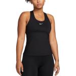 Camisetas deportivas negras sin mangas Nike Swoosh talla M para mujer 