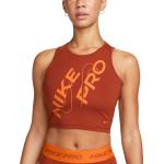 Camisetas deportivas naranja sin mangas Nike talla M para mujer 
