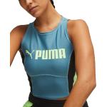 Camisetas deportivas azules rebajadas sin mangas Puma talla M para mujer 