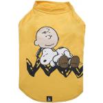 Camiseta Snoopy durmiendo para perro - Amarilla - Tamaño: L