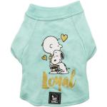 Camiseta Snoopy Loyal para perros - Verde menta - Tamaño: S