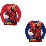 Camisetas azules de algodón de algodón infantiles Spiderman 4 años 