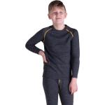 Camisetas marrones de merino de deporte infantiles 8 años de materiales sostenibles 