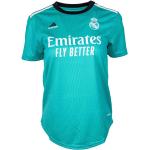 Camisetas verdes de manga corta Real Madrid manga corta con logo adidas para mujer 