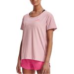 Camisetas rosas de fitness Under Armour Rush talla XS para mujer 