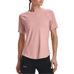 Camisetas rosas de fitness rebajadas Under Armour Rush talla S para mujer 