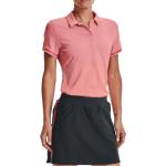 Camisetas rosas de fitness Under Armour Zinger talla L para mujer 