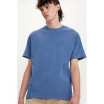 Camisetas orgánicas azules de algodón de algodón  vintage desgastado LEVI´S Red Tab talla M de materiales sostenibles para hombre 